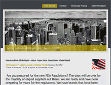 Tablet Screenshot of americanmadebulkeliquid.com